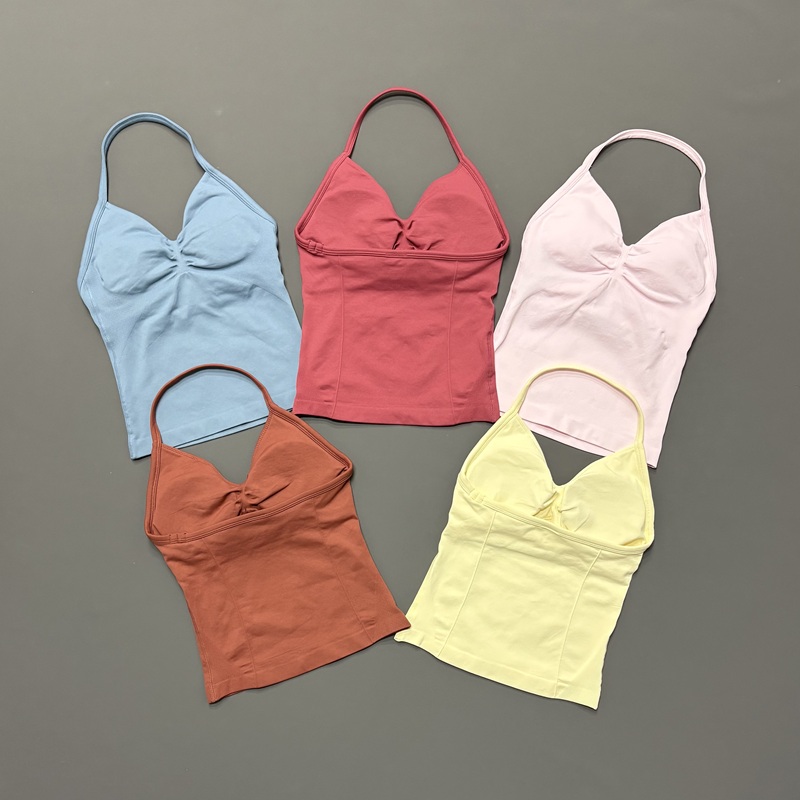 Spor salonu kadın spor kolsuz  - Suspender Tank Top incelemesi ve fiyatı