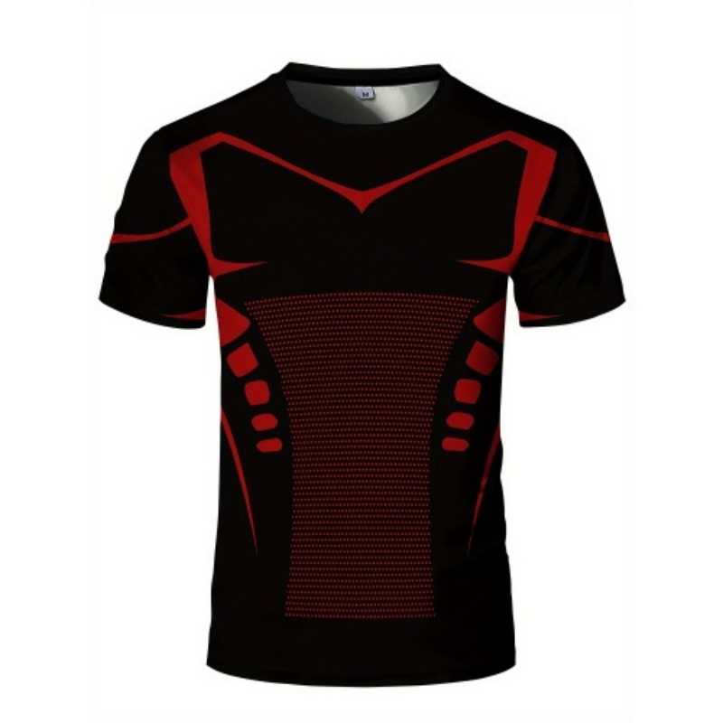Erkek 3D Kırmızı Siyah Çizgili - Compression Shorts Athletes incelemesi ve fiyatı